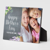 シャルボード開花マザーズデイカスタムフレームプラーク フォトプラーク (側面)