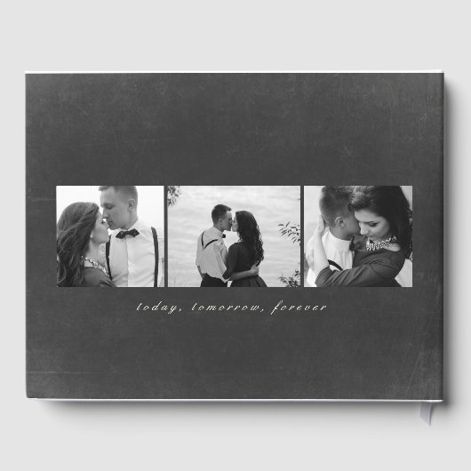 シャルボード開花結婚ズゲストブック ゲストブック (裏面)