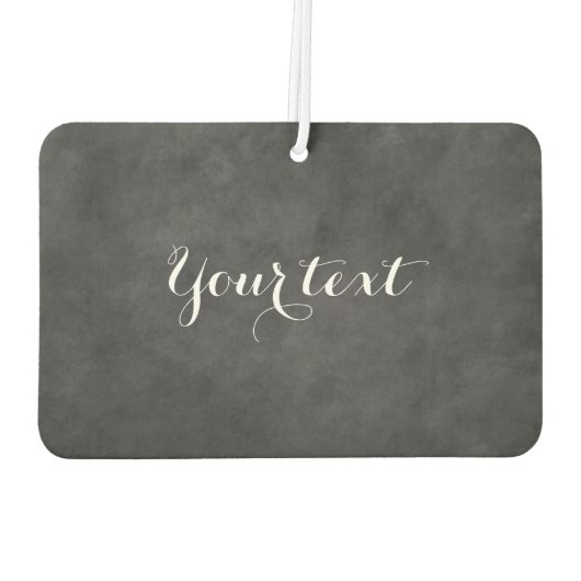 シャルボ結婚ードタイポグラフィ車の空気清浄剤 カーエアーフレッシュナー (裏面)