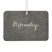 シャルボ結婚ードタイポグラフィ車の空気清浄剤 カーエアーフレッシュナー (正面)