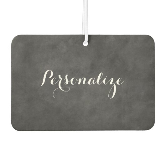 シャルボ結婚ードタイポグラフィ車の空気清浄剤 カーエアーフレッシュナー (正面)