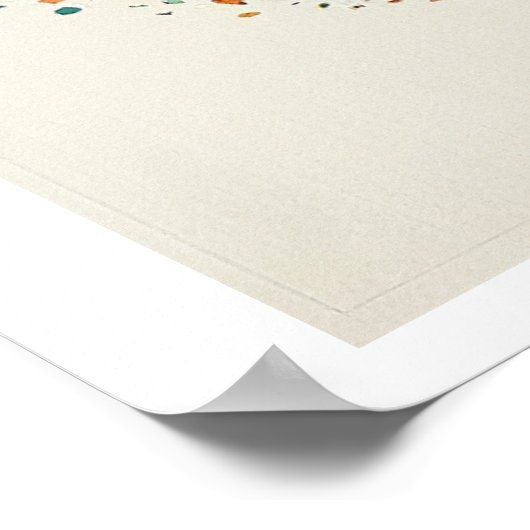 シャルリー・ハーパーの世界地図 ポスター (角)