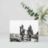 シャルルア族インディアン ポストカード (スタンド正面)