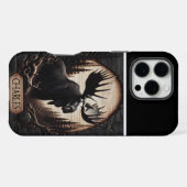 シャルルズムーズウッド iPhoneケース (裏面横)