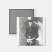 シャルルドゴールポートレート マグネット (正面/裏面)