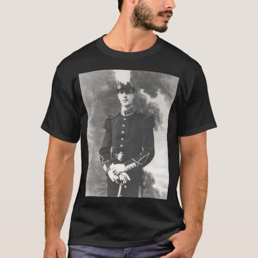 シャルルドゴールポートレート Tシャツ (正面)
