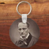 シャルルボードレールbyエティエンヌ・カルジャット キーホルダー (正面)