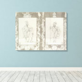 シャルルマーニュとハイモン, 1804-5 キャンバスプリント (インサイチュ (ウッドフロア))