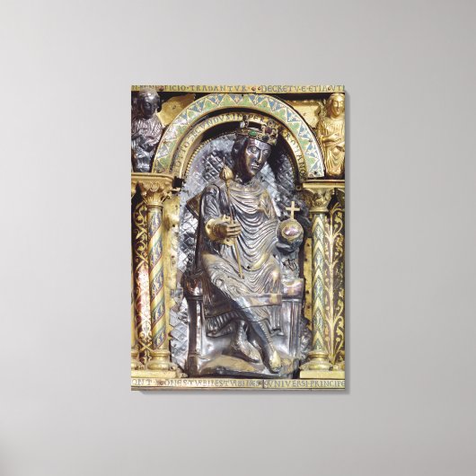 シャルルマーニュ天皇宮 キャンバスプリント (正面)