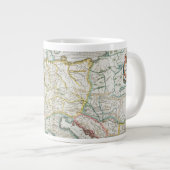 シャルルマーニュ帝国の地図 ジャンボコーヒーマグカップ (正面右)