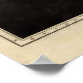 シャルルマーニュ帝国の展示814 AD ポスター (角)