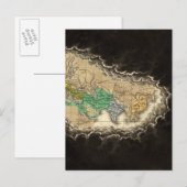 シャルルマーニュ帝国の展示814 AD ポストカード (正面/裏面)
