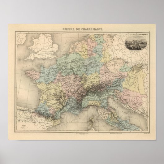 シャルルマーニュ帝国 ポスター (正面)