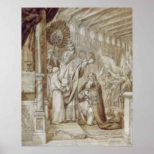 シャルルマーニュ戴冠式 ポスター (正面)