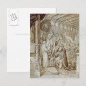 シャルルマーニュ戴冠式 ポストカード (正面/裏面)