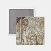 シャルルマーニュ戴冠式 マグネット (正面/裏面)