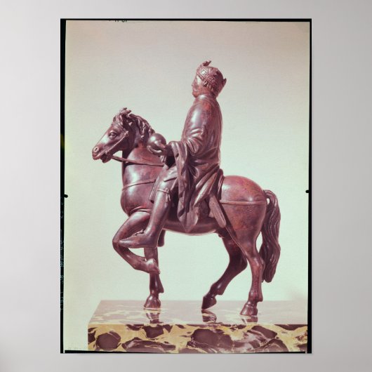 シャルルマーニュ騎士像 ポスター (正面)