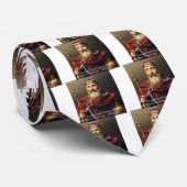 シャルルマーニュ&有名な言語引用文 ネクタイ (ロール)