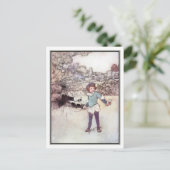 シャルルロビンソン – ヴィンテージ遊ボーイズバドミントン ポストカード (スタンド正面)