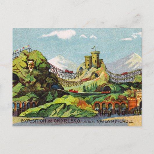 シャルルロワ博覧会のポストカード ポストカード (正面)