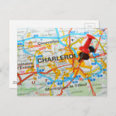 シャルルロワ（ベルギー） ポストカード (正面/裏面)