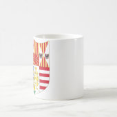 シャルル五世の神聖ローマ皇帝の武器 コーヒーマグカップ (中央)