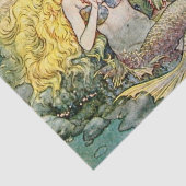 「シャルル・フォルカードによる「人魚とハープ」」 薄葉紙 (詳細)
