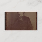 シャルル・ボードレール(1820-1867年)、フランスのな詩人、portr 名刺 (裏面)