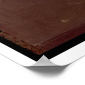 シャルル・ボードレール(1820-1867)、フランスの詩人、ポート ポスター (角)