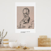 シャルル・ボードレール（1821年～1867年） ポスター (キッチン)