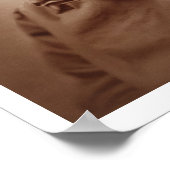 シャルル・ボードレール(1821-67)、フランスの詩人、ポルトライ ポスター (角)