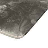 シャルル・ボードレール(by Georges Rochegrosse) カッティングボード (角)