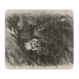 シャルル・ボードレール(by Georges Rochegrosse) カッティングボード