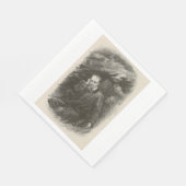 シャルル・ボードレール(by Georges Rochegrosse) スタンダードランチョンナプキン (角)