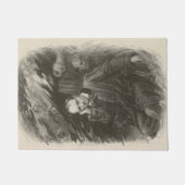 シャルル・ボードレール(by Georges Rochegrosse) ドアマット (正面)