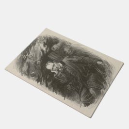 シャルル・ボードレール(by Georges Rochegrosse) ドアマット