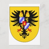 シャルルVIIアームズ帝国コート神聖ローマ皇帝 ポストカード (正面)