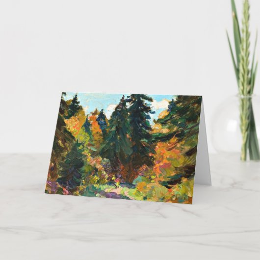 シャルレヴォワ·イン·ザ·ウッズ カード (正面)