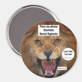 シャルロット歯科衛生士 マグネット (正面/裏面)