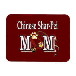 シャル中国のペイ犬ママ マグネット