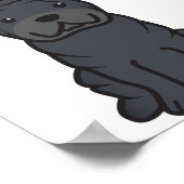 シャル中国のペイ犬マンガ ポスター (角)