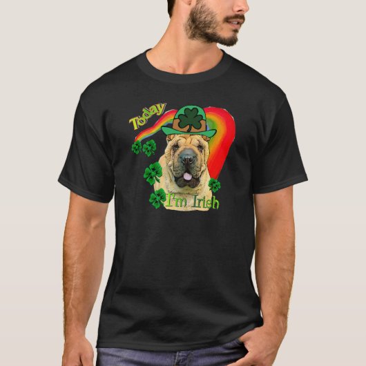 シャル中国のペイ聖パトリックの日 Tシャツ (正面)