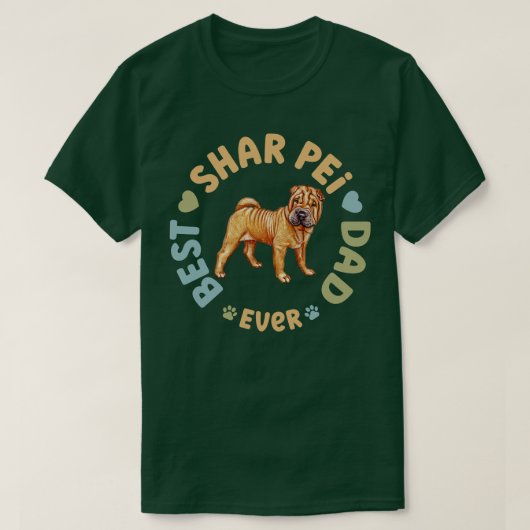 シャル最高のペイパパエバー Tシャツ (デザイン正面)