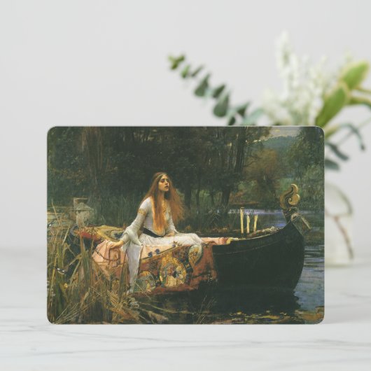 シャロットのレディーオンボートbyジョン・ウィリアム・ウォーターハウス (スタンド正面)