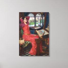 シャロットのレディ・バイ・ジョン・ウィリアム・ウォーターハウス キャンバスプリント