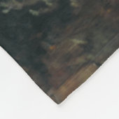 シャロットのレディ・バイ・ジョン・ウィリアム・ウォーターハウス フリースブランケット (角)