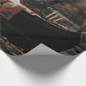 シャロットのレディ・バイ・ジョン・ウィリアム・ウォーターハウス ラッピングペーパー (角)