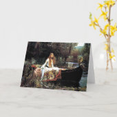 シャロットの女性グリーティングカード カード (黄色い花)