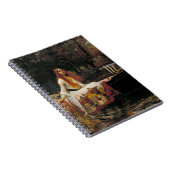 シャロットの女性1888ジョン・ウィリアム・ウォーターハウス ノートブック (右側)