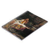 シャロットの女性1888ジョン・ウィリアム・ウォーターハウス ノートブック (左側)